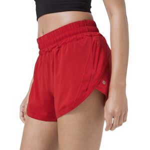 Lululemon Track That High-Rise Short 3" *Dark Red